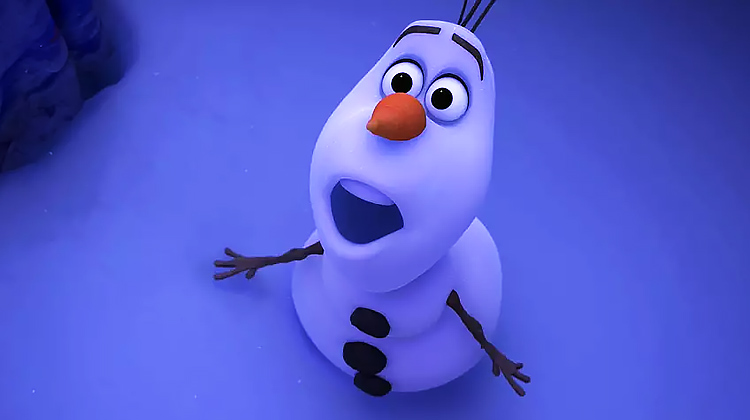 冰雪奇缘:情感大师雪宝上线,万斯是爱安娜的!-英语趣配音
