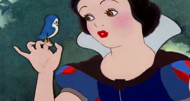 白雪公主遇见小鸟-英语趣配音