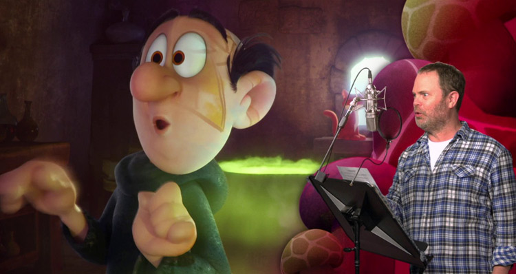 蓝精灵3之幕后配音花絮:格格巫