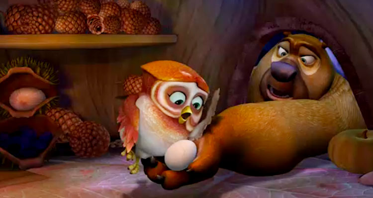 死缠烂打的熊二