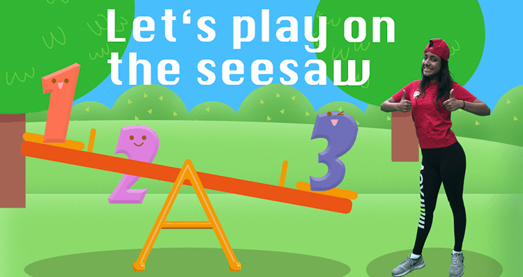 【趣学live】lets play on the seesaw
