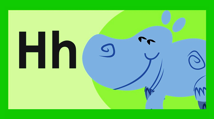 自然拼读字母h