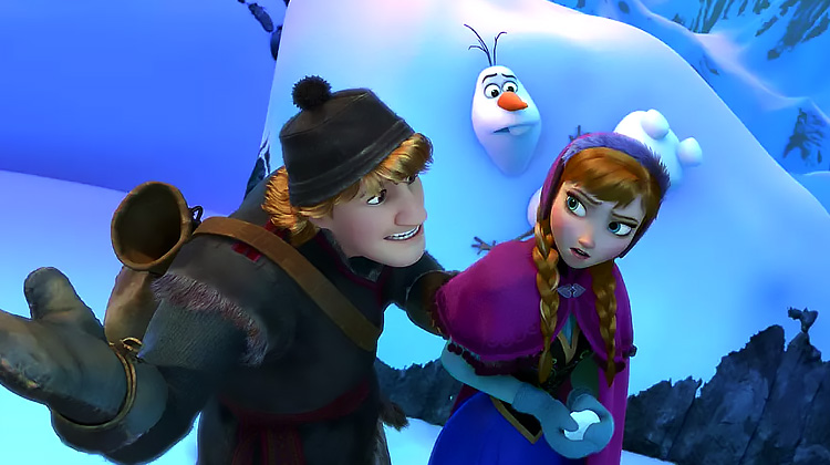 蓝光【冰雪奇缘】安娜雪宝共患难