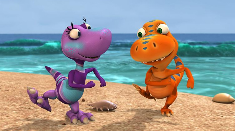 幸福的恐龙家庭