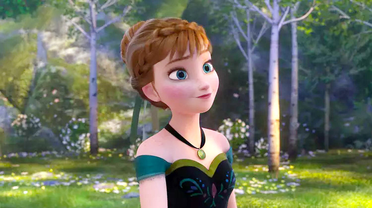 迪士尼动画《冰雪奇缘》:安娜终于在宫殿中找到艾尔莎-英语趣配音