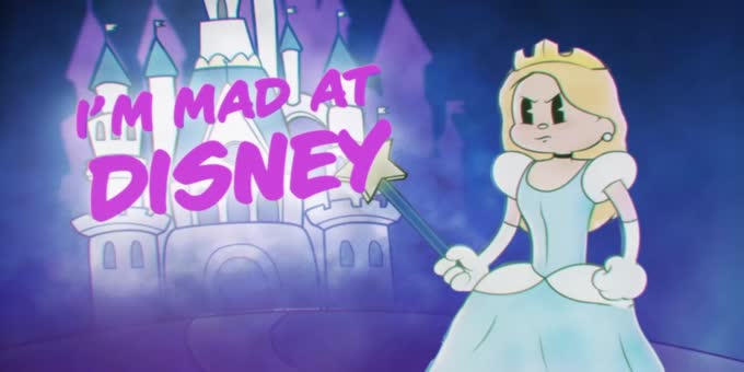 【抖音神曲—mad at disney】原来童话里都是骗人的