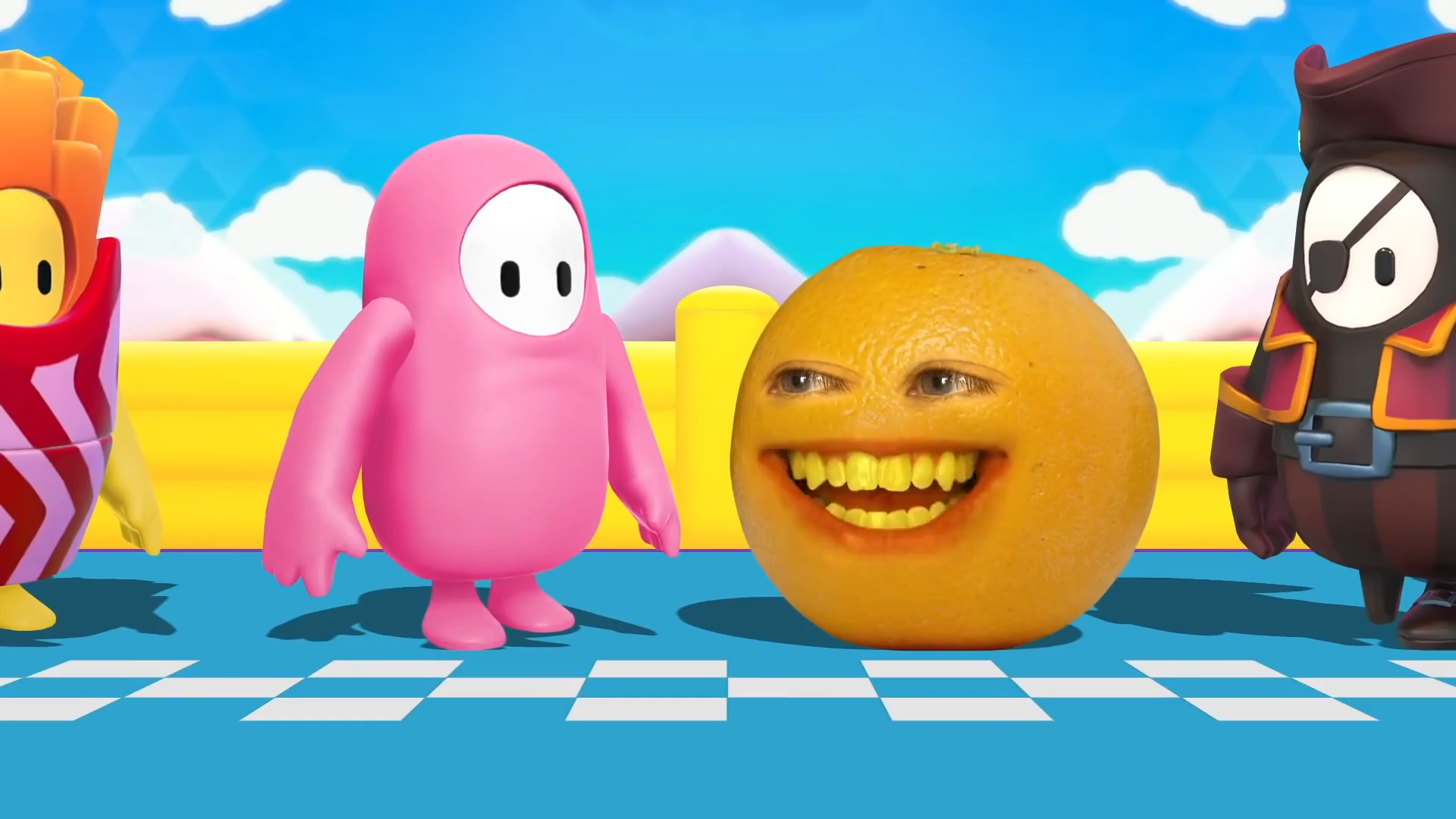 烦人的橙子vs糖豆人(1):橙子加入糖豆人竞赛